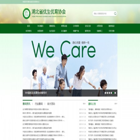 协会网站模板